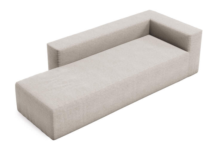 Модуль оттоманка с приставным подлокотником