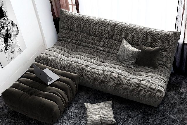 Всё про ткань шенилл для дивана: плюсы, минусы и как за ней ухаживать