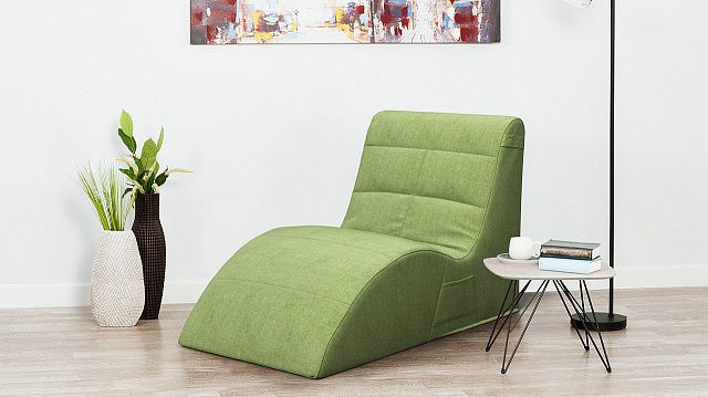 Кресло-шезлонг ВЕЛЛЕ фабрики Gliver для лаунж пространства