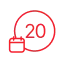 Срок службы не менее 20 лет