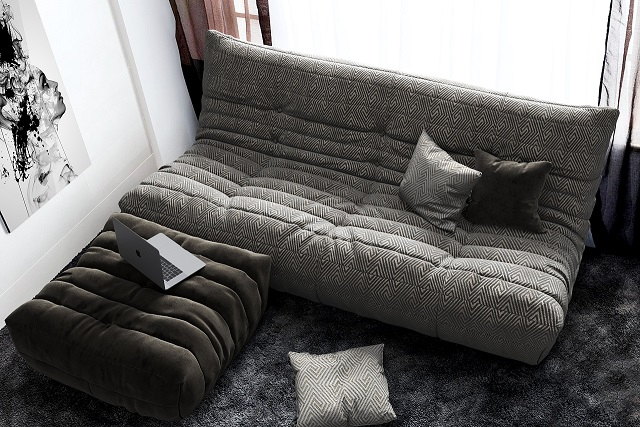 Всё про ткань шенилл для дивана: плюсы, минусы и как за ней ухаживать