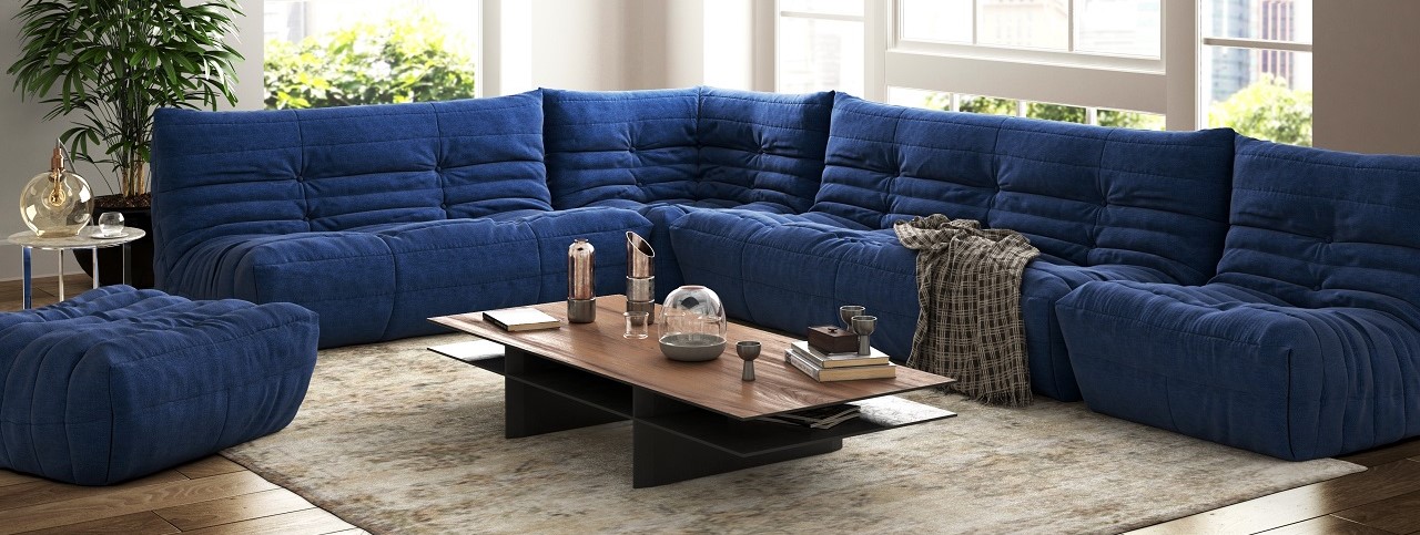 Цвет дивана для интерьера - особенности стилей