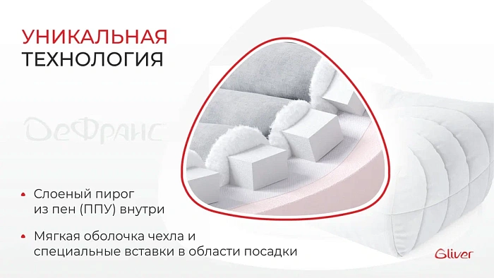Пуф ДеФранс™️ 90/70 - 3