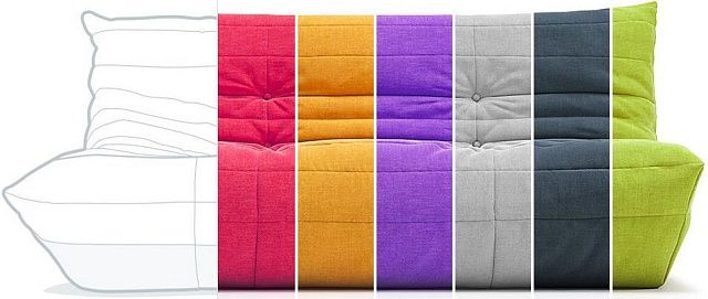 Диван ДеФранс на заказ, более 300 тканей и цветов на выбор