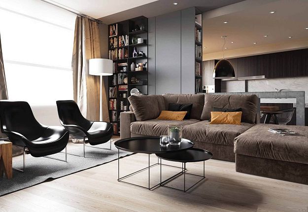 Диваны Гливер в интерьере,  - 1