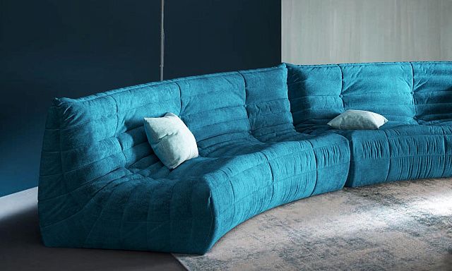 Современные диваны Gliver, проектируем индивидуальные формы