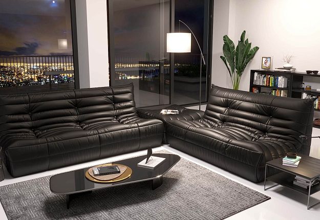 Антивандальный мягкий диван ДеФранс 