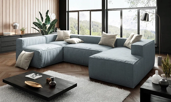 Купить мягкий двухместный диван модель 120 из модульной серии Фри