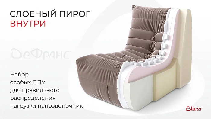 Кресло ДеФранс™️ Слим - 3