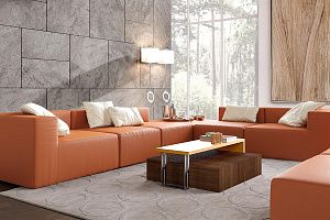 Яркий антивандальный диван Драм от Gliver