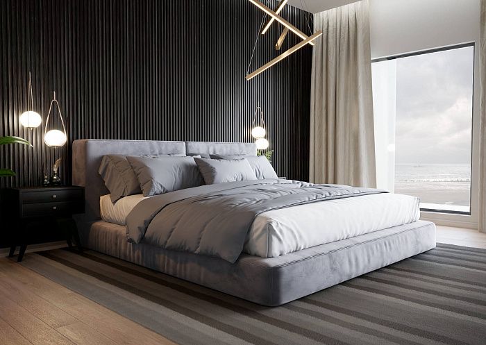 Кровать/основа Драм пухлый, ровная, без выступов 1900/2400 - 3