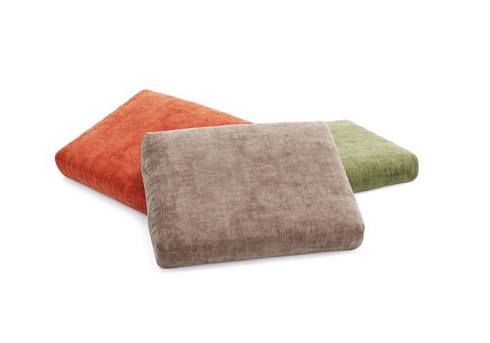 Подушка из цельной пены, цельнокроеная, со съемным чехлом, 65/50/10 - 1