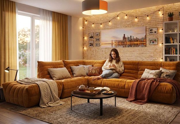 Диваны Гливер в интерьере,  - 1