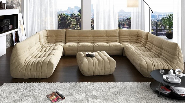 П-образный диван - тренд 2024 года