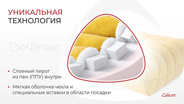 Пуф ДеФранс™️ 90/70 - 3