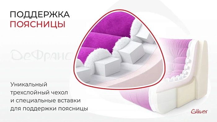 Кресло ДеФранс™️ 1-местное - 2