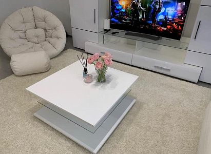 Мягкое кресло с подставкой для ног: отзыв о комфорте. Фото в гостиной. 5/5.