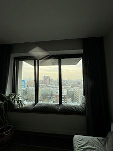 Подушки на подоконник в гостиную, на заказ в любой ткани. Размер и форма на заказ от Гливер. Отзыв клиента, рейтинг 5 звезд. 