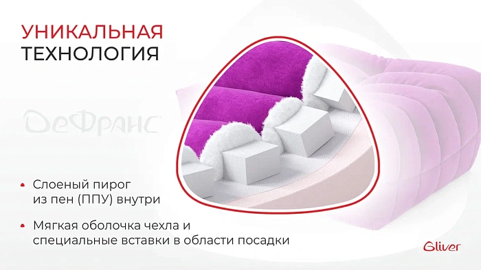 Пуф ДеФранс™️ 90/90 - 2