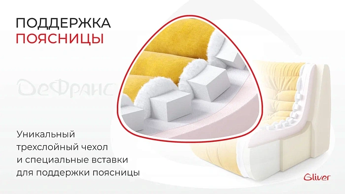 Кресло ДеФранс™️ 1-местное - 2