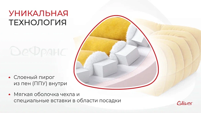 Пуф ДеФранс™️ 90/90 - 3