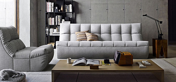 Серый диван в интерьере-5, Диван Итальянец