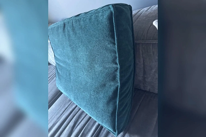 Подушка из цельной пены, с кантом, с бортом , со съемным чехлом, 65/50/10 - 4